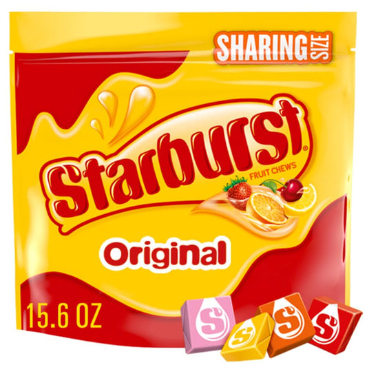 STARBURST_Original_Fruit_Chews_Chewy_Summer_Candy_Sharing_Size_Bag,_15.6oz