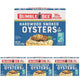 Smoked Oysters - 3.75 Ounce (Pack of 4)