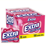 EXTRA Polar Ice Sugarfree Gum, 15 Sticks (Pack of 10)