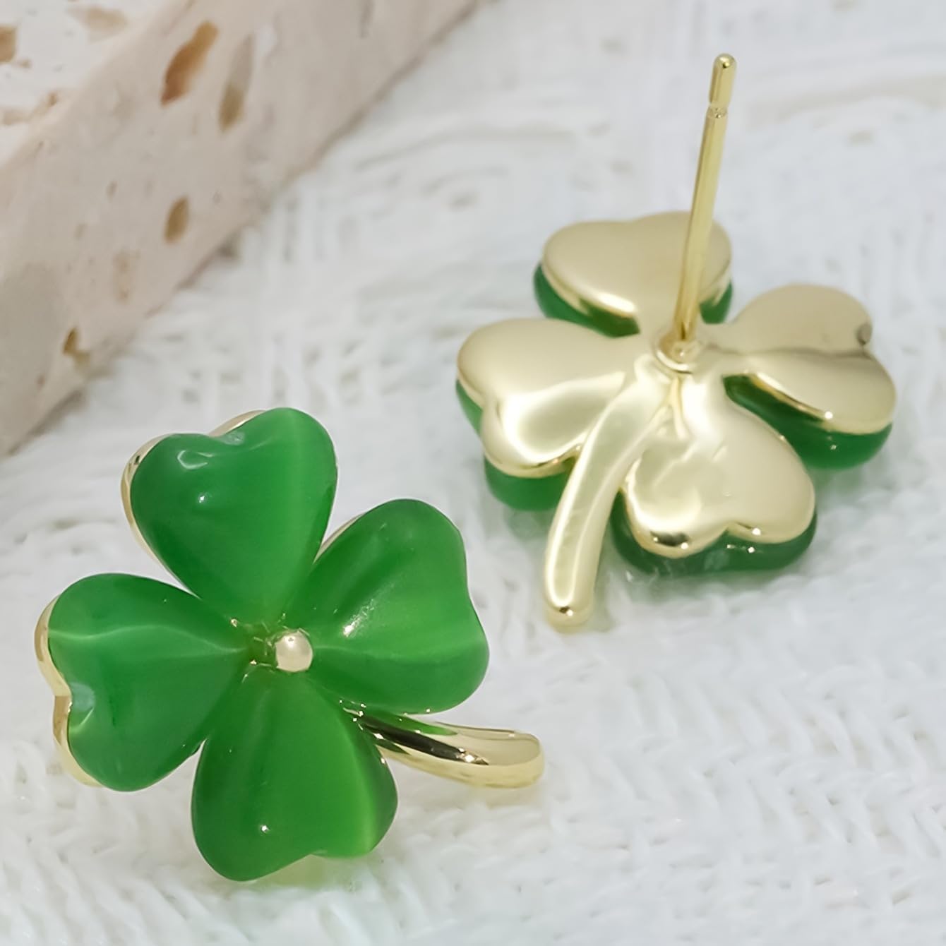 St_Patricks_Day_Earrings_for_Women,_Trendy_Statement_Four_Leaf_Clover_Shamrock_Earrings_Stud,_St_Patricks_Day_Outfits_&_Shirt_Accessories_for_Women