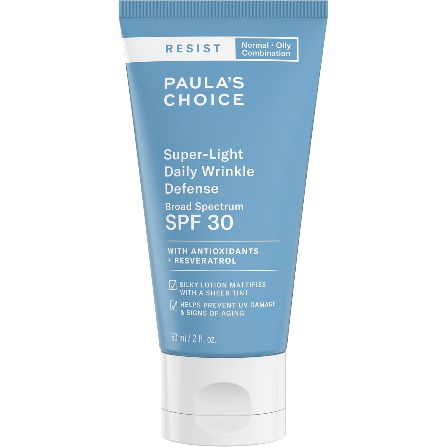 Paula's_Choice_RESIST_SPF_30_Super-Light_Daily_Wrinkle_Defense_Mineral_Sunscreen,_Face_Sunscreen_for_Oily_Skin,_Matte_Tinted_Face_Moisturizer,_UVA/UVB_Protection,_Fragrance-Free
