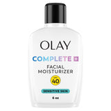 Olay Complete+ Face Moisturizer with Sunscreen SPF 40, For Sensitive Skin, Broad Spectrum Sun Protection, Fragrence-Free - No White Cast on All Tones, Nourishes Moisture Barrier - Ceramides
