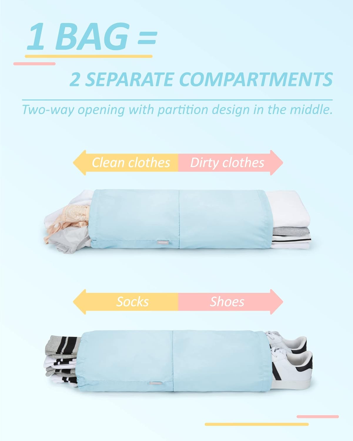 BAGSMART_6_Set_/4_Set/2_Set_Compression_Packing_Cubes_for_Travel,_Lightweight_Luggage_Organizer_Bags,_Durable_Space_Saver_Bags_Travel_Essentials