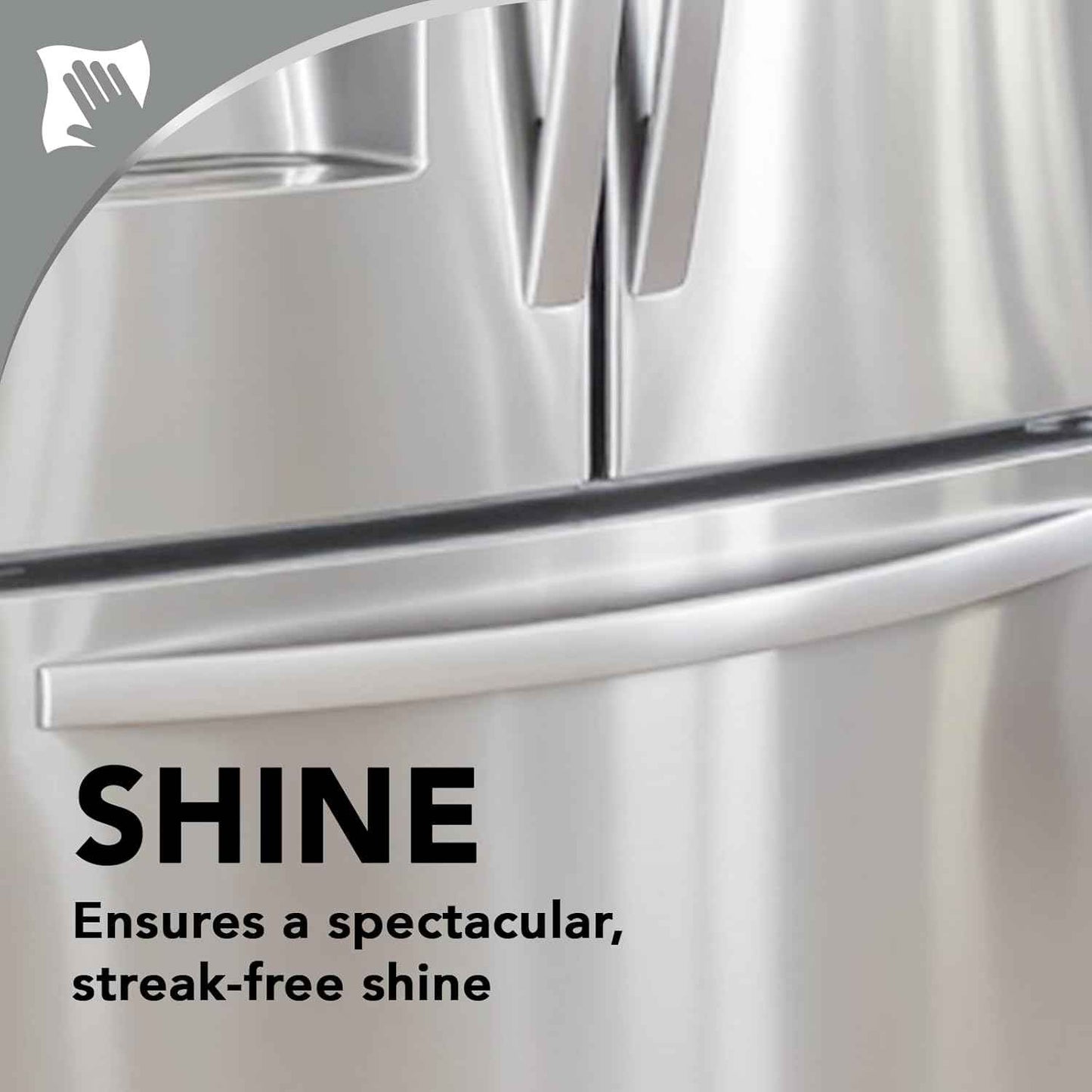 Weiman Stainless Steel Cleaner, Anti-Fingerprint, Removes Grease, Water Spots, Streaks & Residue, Polishing Cleaner Safe for Appliances, Chrome, Sinks & Grill Exteriors