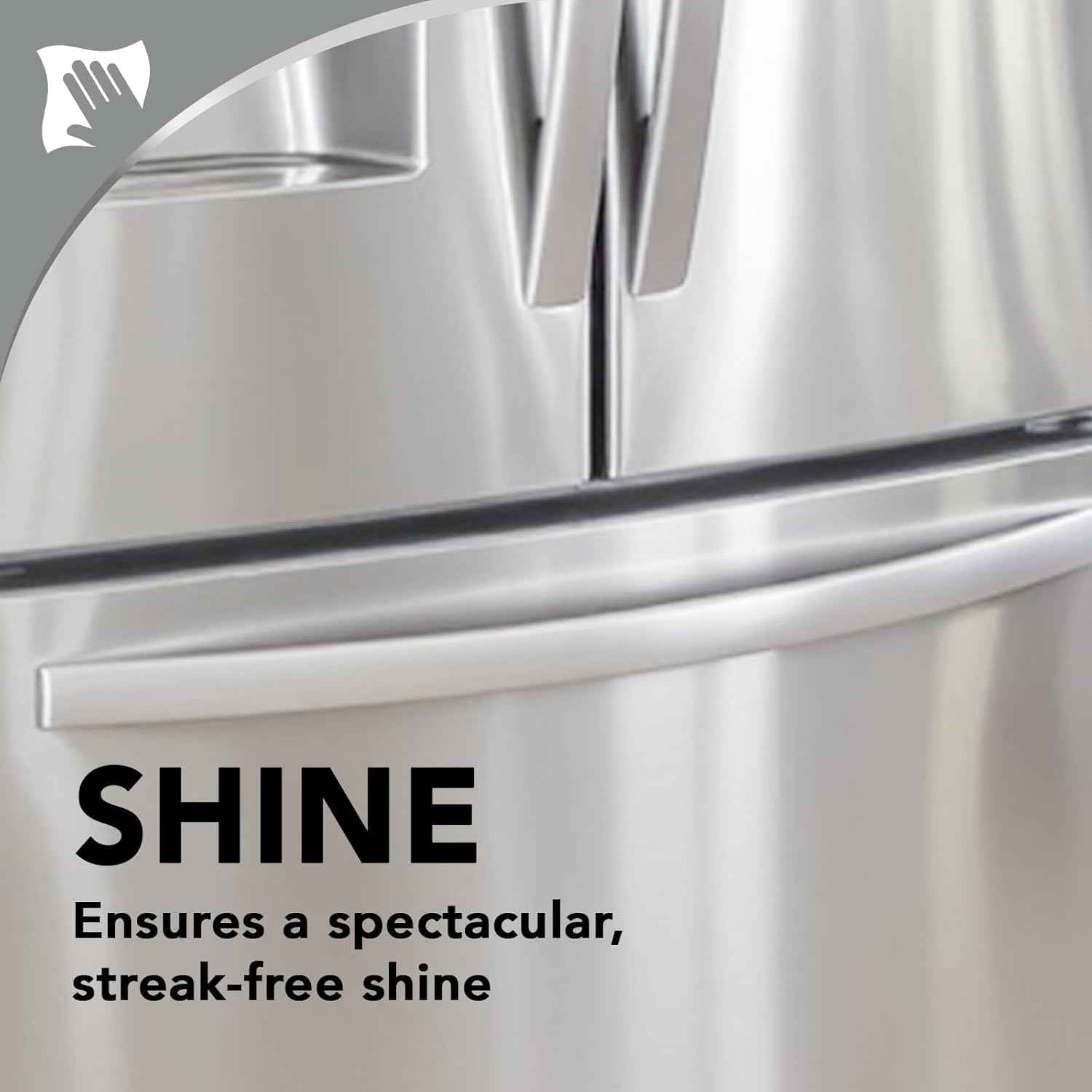 Weiman Stainless Steel Cleaner, Anti-Fingerprint, Removes Grease, Water Spots, Streaks & Residue, Polishing Cleaner Safe for Appliances, Chrome, Sinks & Grill Exteriors