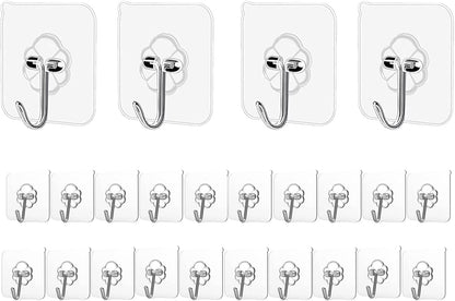 Adhesive_Hooks_Kitchen_Wall_Hooks_-_24_Packs_Heavy_Duty_24lb(Max)_Nail_Free_Transparent,Waterproof,Sticky_Stainless_Hangers_for_Keys,Bathroom,_Shower,_Outdoor,_Kitchen,Door,Home_Improvement,Utility