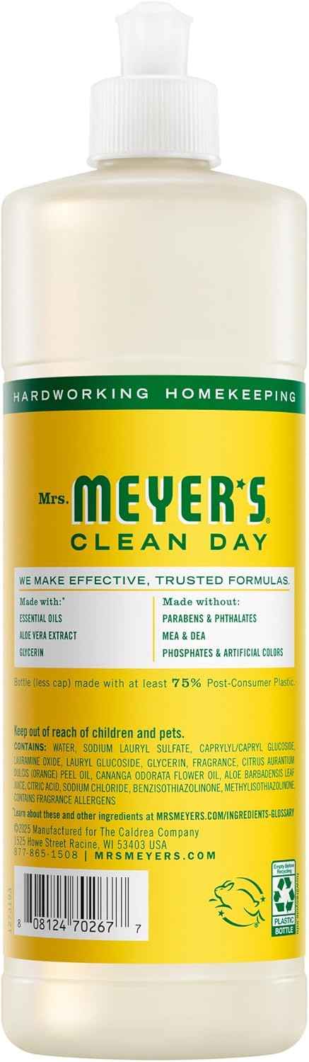 MRS. MEYER'S CLEAN DAY Liquid Dish Soap