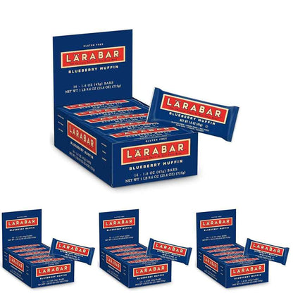 Larabar Blueberry Muffin Fruit and Nut Bars, Gluten Free and Vegan, 25.6 oz, 16 Ct