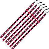 DC 12V Waterproof 1Ft 12 LED Strip Underbody Light with 6 inches Wires for Motor (White/Red/Blue/Green/Purple/Amber,Pack of 6)
