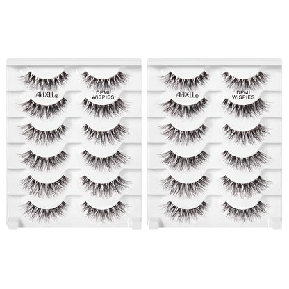 Ardell_Wispy_False_Eyelashes_for_Everyday_Wear,_Flared_Demi_Wispies_Strip_Design_with_Seamless_Invisiband,_Medium_Volume,_12_Pairs