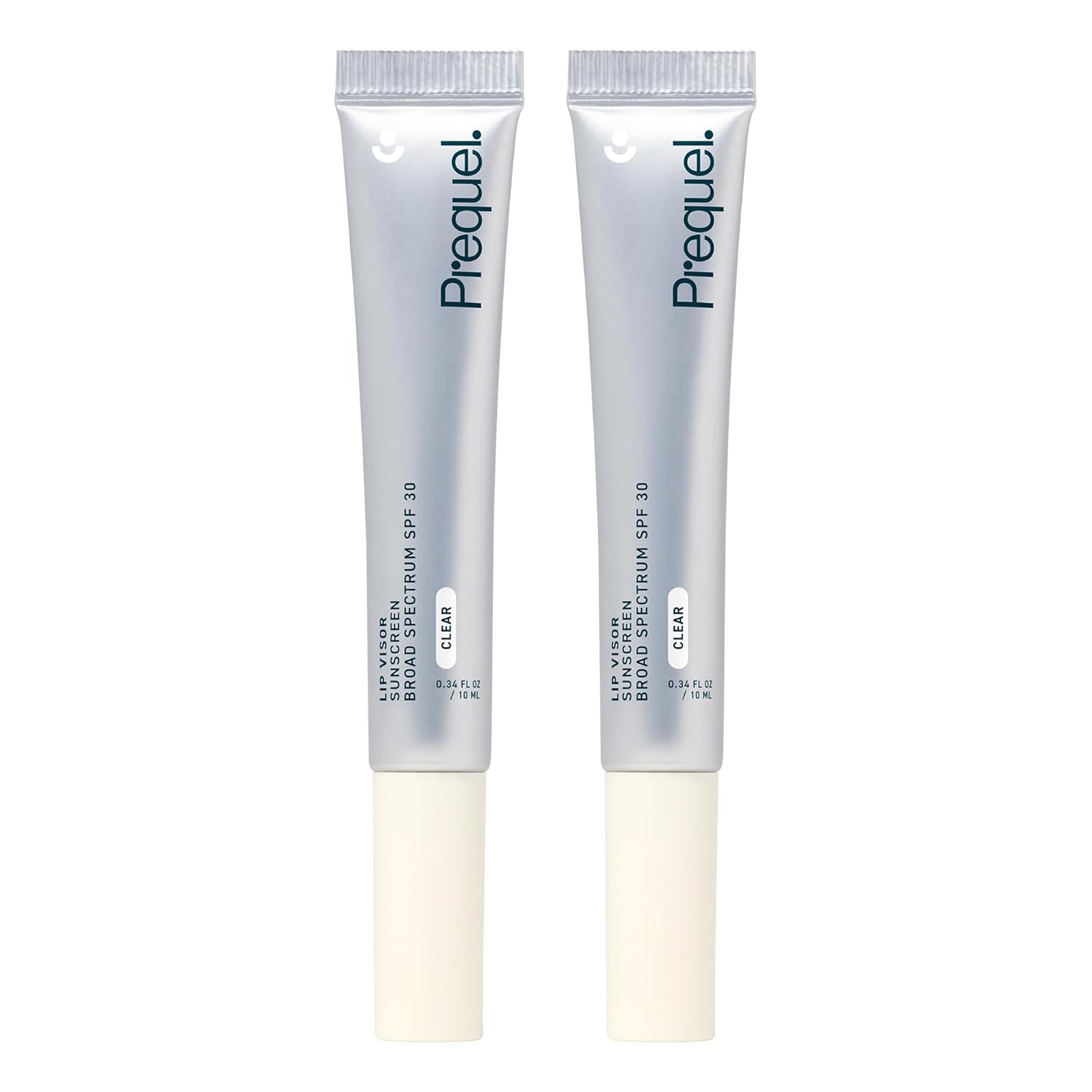 Prequel_Skin_Lip_Visor,_Clear_Lip_Balm_with_SPF_30_PA+++._Mint_Flavored_with_Non-Sticky_Finish_–_Moisturizing_Semi_Gloss_Balm_Sunscreen_for_Daily_Use_-_2_Pack