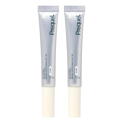 Prequel_Skin_Lip_Visor,_Clear_Lip_Balm_with_SPF_30_PA+++._Mint_Flavored_with_Non-Sticky_Finish_–_Moisturizing_Semi_Gloss_Balm_Sunscreen_for_Daily_Use_-_2_Pack