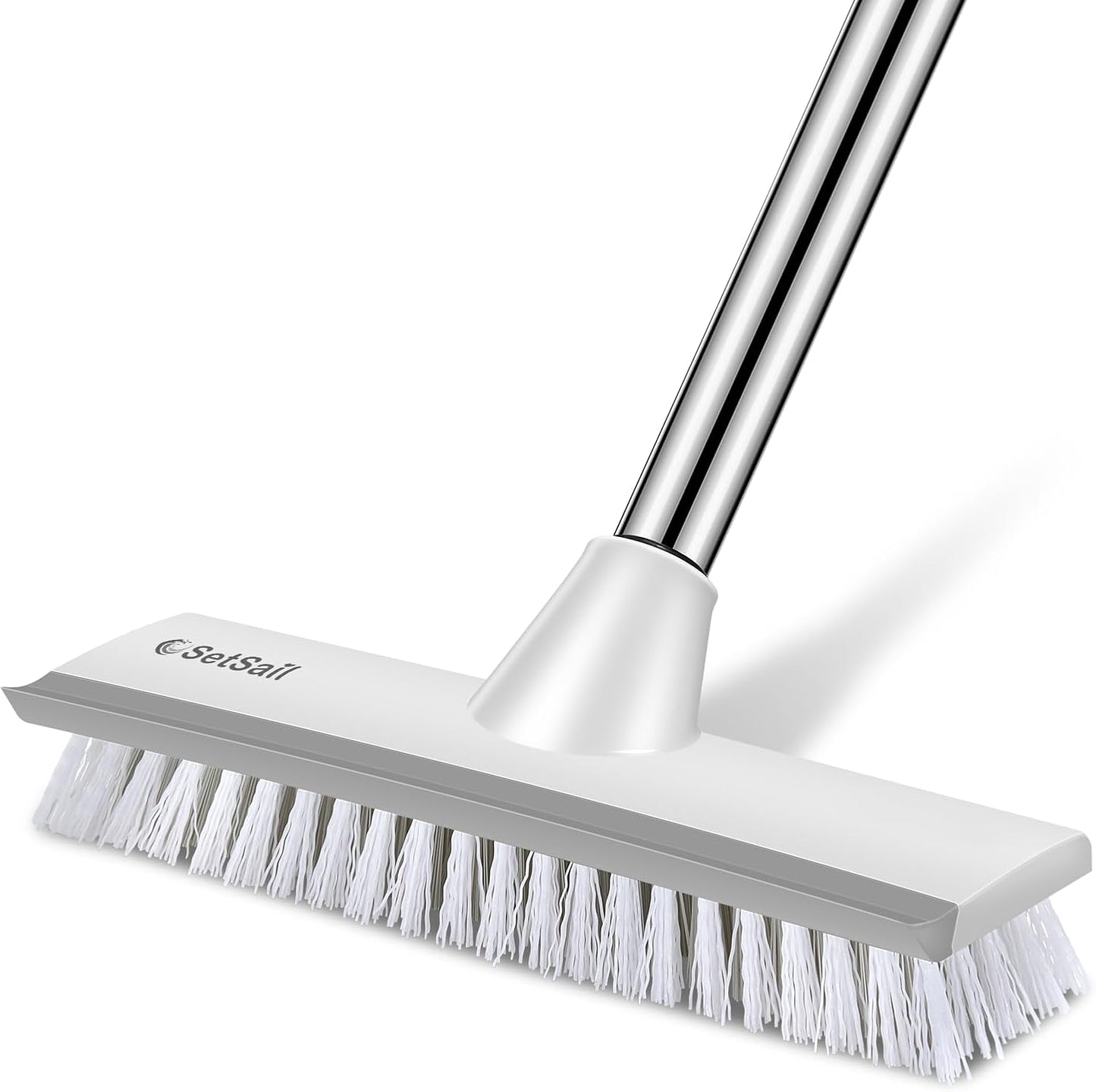 SetSail_Floor_Scrub_Brush_with_51-Inch_Long_Adjustable_Handle_2_in_1_Scrape_Brush_Stiff_Bristle_Floor_Scrubber_for_Cleaning_Shower_Bathroom_Garage_Kitchen_Wall_Deck_Tub_Tile