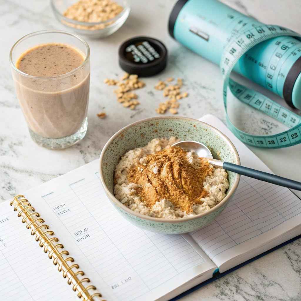 PBfit Peanut Butter Powder, Powdered Peanut Butter Spread From Real Roasted Peanuts, 8g of Protein 8% DV, Gluten-Free, 60 calories, 87% less fat