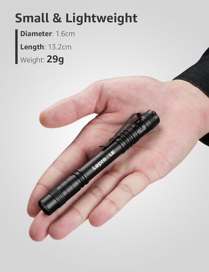 LE_LED_Pen_Flashlights,_Lightweight,_Mini,_Waterproof_Pocket_Flashlight_with_Clip,_2_Pack_Small_Flashlights_for_Inspection,_Work,_Emergency
