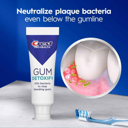 Crest Pro-Health Gum Detoxify Deep Clean Toothpaste - Anticavity, Antibacterial Flouride Toothpaste, Clinically Proven, Gum and Enamel Protection, Plaque Control
