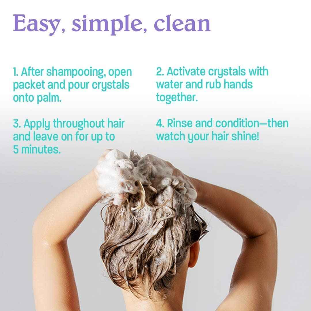 Malibu C Hard Water Wellness Remedy - Removes Deposits & Impurities - Contains Vitamin C for Shiny, Vibrant Results - Hard Water Treatment