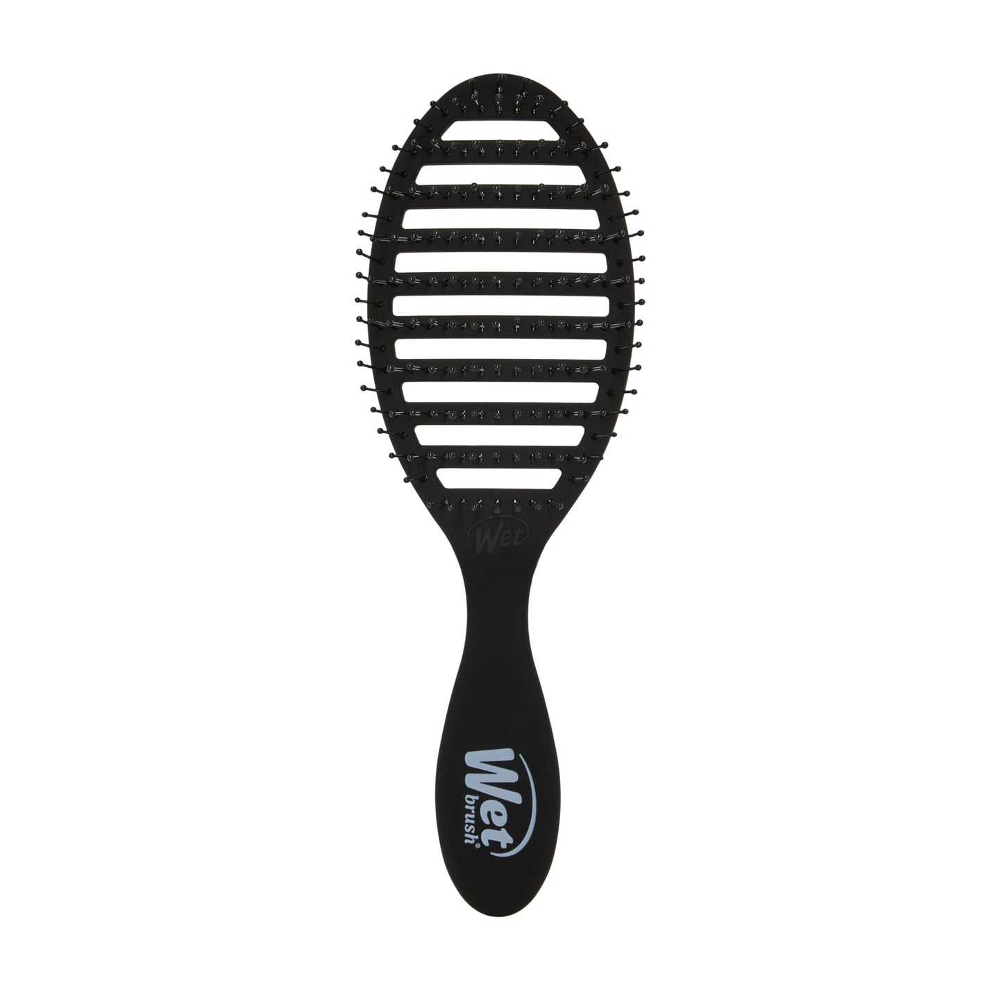 Wet Brush Speed Dry Hair Brush, Black Frost - Vented Design &amp;amp; Soft HeatFlex Bristles Are Blow Dry Safe - Ergonomic Handle Manages Tangles - Pain-Free Hair Accessories