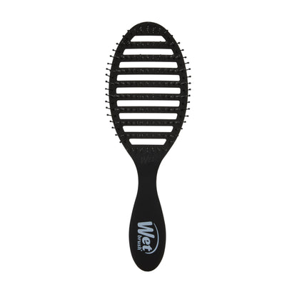 Wet Brush Speed Dry Hair Brush, Black Frost - Vented Design &amp;amp; Soft HeatFlex Bristles Are Blow Dry Safe - Ergonomic Handle Manages Tangles - Pain-Free Hair Accessories