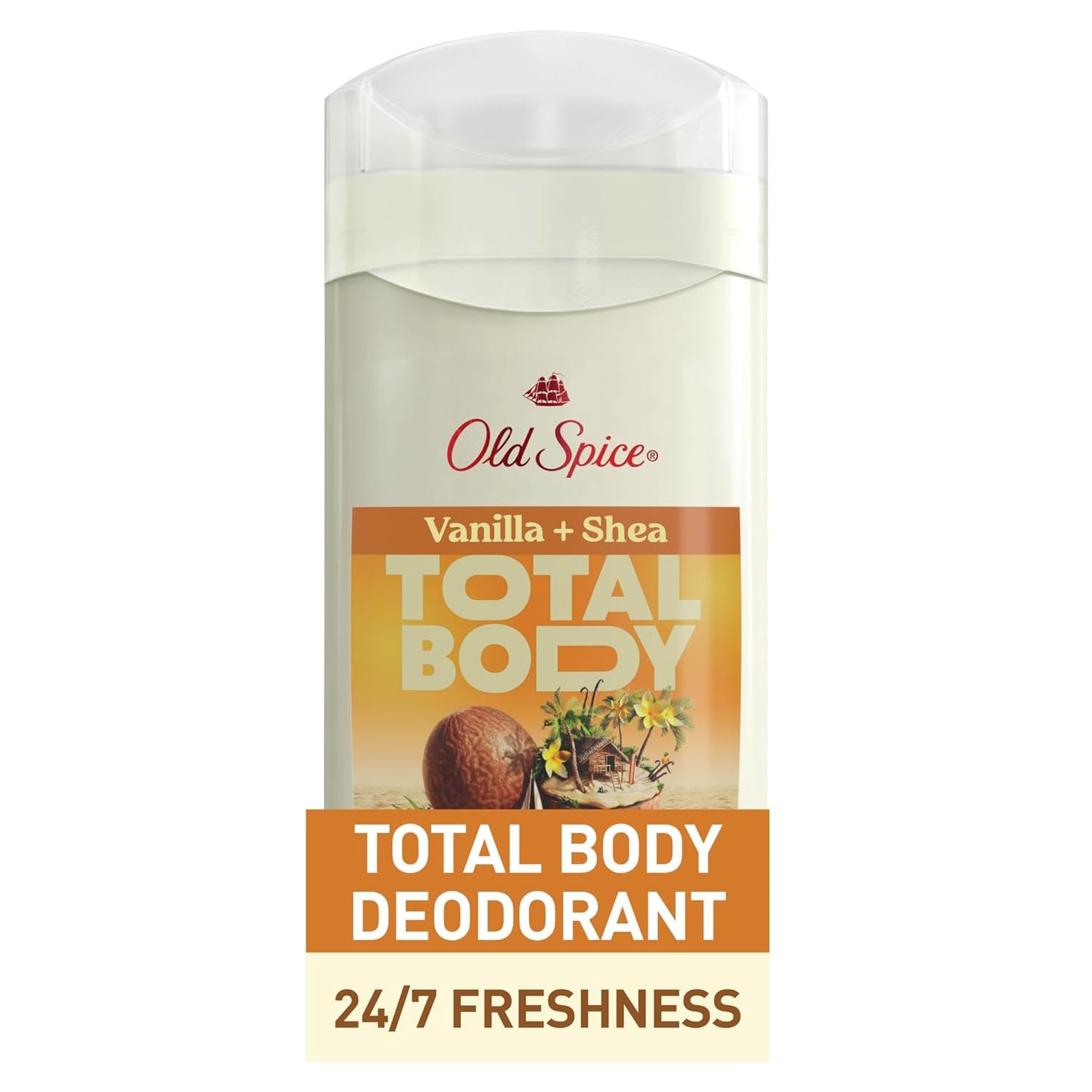 Old_Spice_Whole_Body_Deodorant_Stick_for_Men,_Aluminum_Free,_Vanilla_+_Shea_Scent,_24/7_Odor_Protection,_24/7_Lasting_Freshness,_Dermatologist_Tested,_Gentle_on_Skin,_Safe_to_Use_All_Over,_3.0_oz