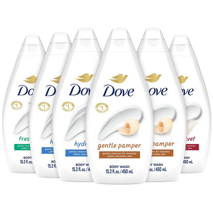 Dove_Body_Wash_Variety_6-Pack_–_Hydrate,_Gentle_Pamper,_Fresh_Care,_and_Silky_Velvet,_15.2_Oz_Ea