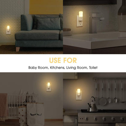 LOHAS_Plug_in_Night_Light,_Dimmable_LED_Night_Lights_With_Dusk_to_Dawn_Sensor,_Soft_White_3000K_Sleep_Nightlight,_Adjustable_Brightness_5-80lm_Mini_Light_for_Nursery_Kids_Room_Hallway_Kitchen,_2_Pack