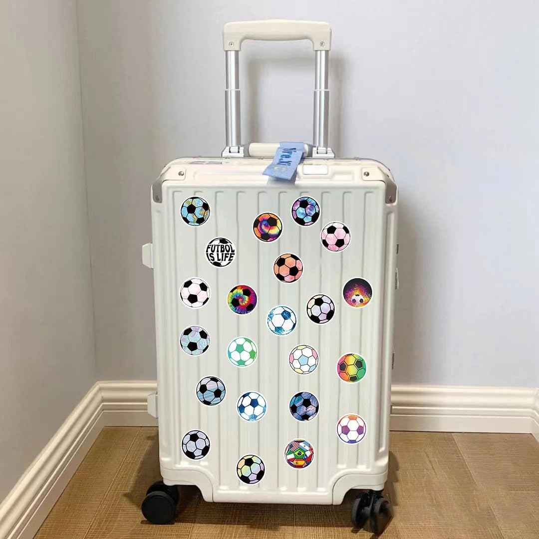 150 PCS World Cup Football Soccer Stickers Soccer Sports Stickers Vinyl Waterproof Sticker Graffiti Decals Soccer Gifts for Water Bottle Helmets Scrapbook World Cup Kids Teens Adults