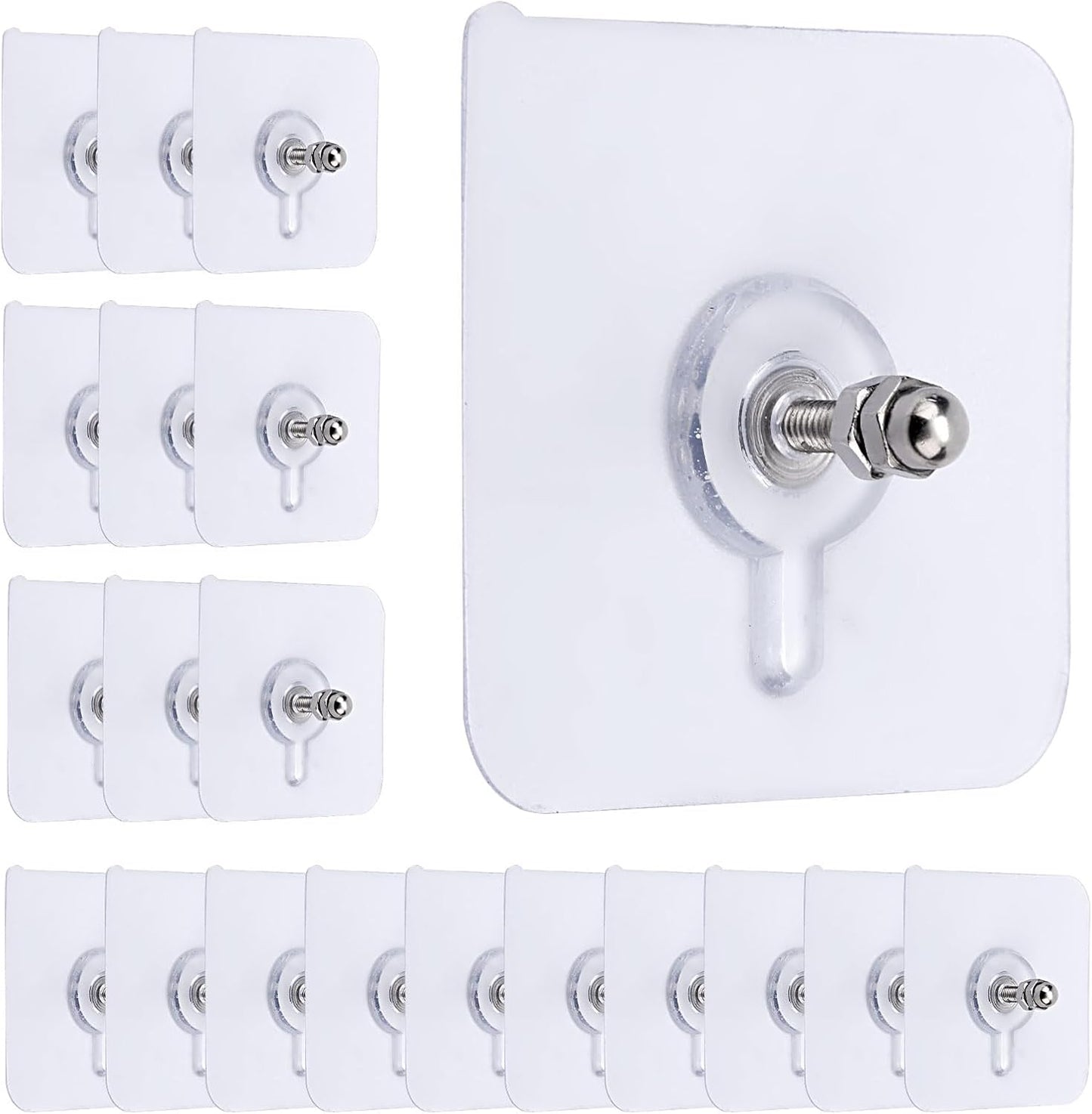 20pcs_Self_Adhesive_Picture_Hooks,_Heavy_Duty_26.5_lbs_Load-Bearing_Picture_Hangers_Without_Nails_Waterproof_Wall_Hooks_for_Bathroom_Kitchen_Office_(Transparent)