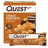 Quest Nutrition Cookies & Cream Protein Bars, 21g Protein, 4g Net Carbs, 1g Sugar, Gluten Free, Keto Friendly, 4 Count