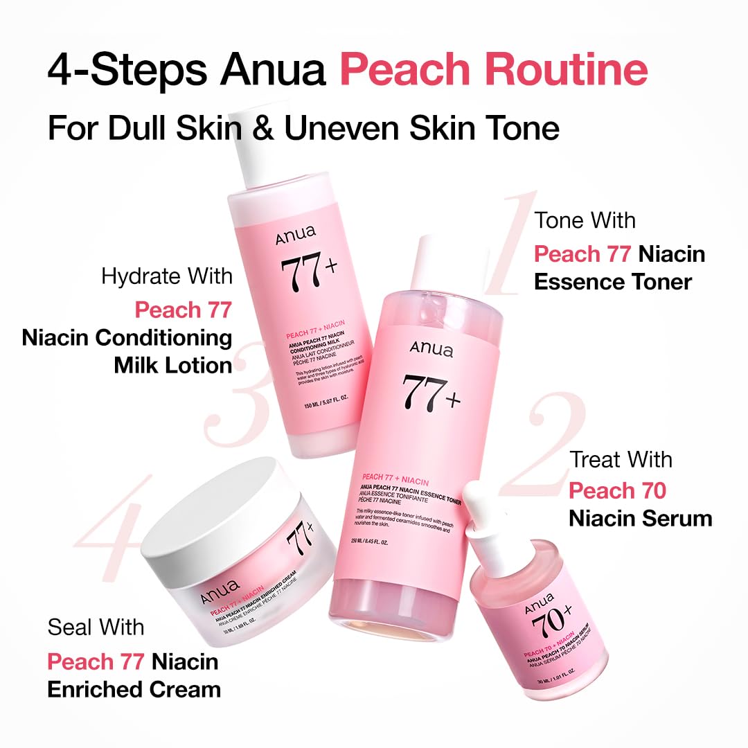 Anua_Peach_70_Niacinamide_Serum,_Daily_Glow_Serum_For_Face,_Skin_Tone_&_Dullness_Care_with_Vitamin_B12,_Lightweight,_Hydrating_For_Glass_Skin_Effect,_Korean_Skin_Care,_1.01_fl.oz