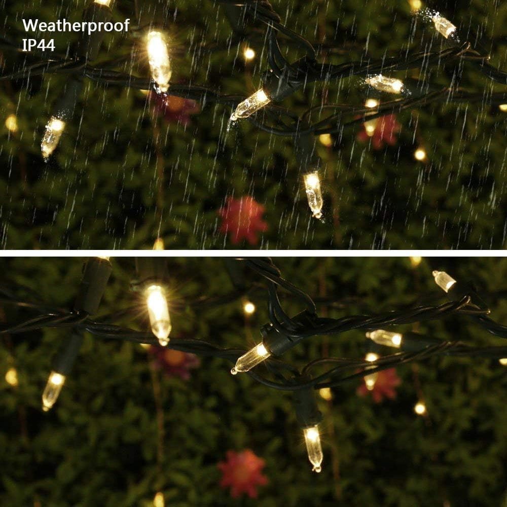Brizled_Christmas_Lights_Warm_White,_2_Pack_33ft_100_LED_Christmas_String_Lights,_120V_UL_Certified_Connectable_Xmas_Tree_Lighting_Mini_Xmas_Light_Set_for_Holiday_Tree_Home_Party_Indoor_Outdoor_Decor