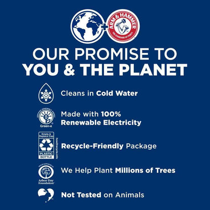 ARM & HAMMER Liquid Laundry Detergent, Clean Burst Fresh