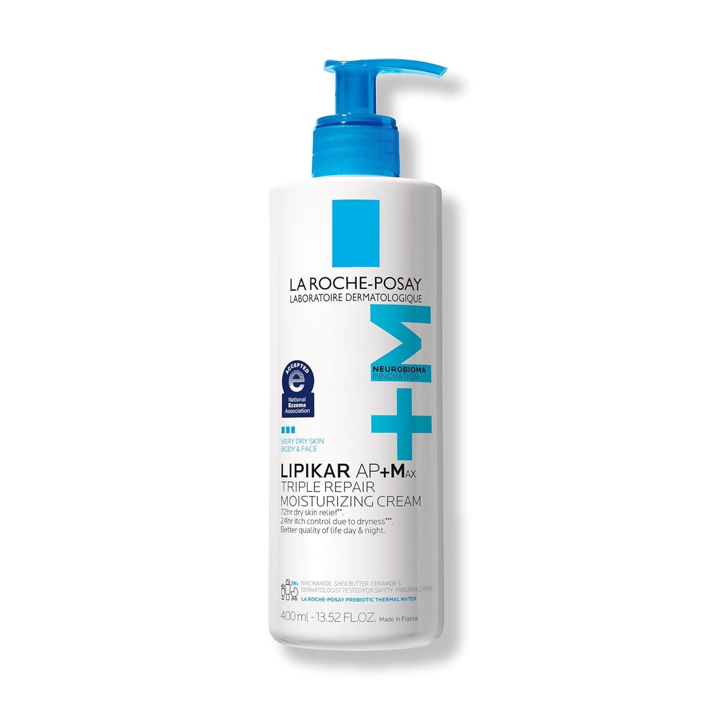 La_Roche-Posay_Lipikar_AP+MAX_Triple_Repair_Moisturizing_Body_Cream_|_Face_&_Body_Lotion_for_Dry_Skin_with_Shea_Butter_&_Niacinamide_|_Gentle_Moisturizer_for_Very_Dry,_Rough_&_Sensitive_Skin