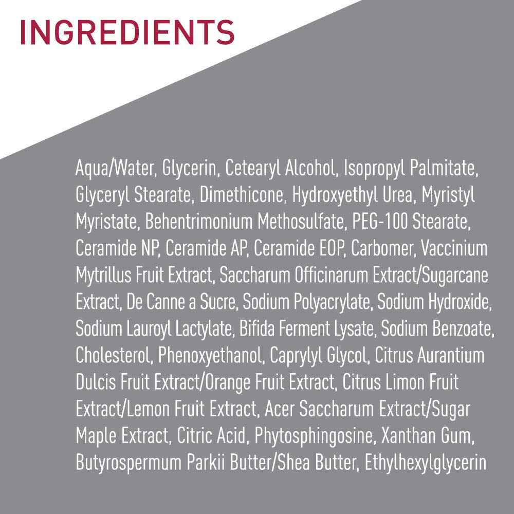 CeraVe Moisturizing Cream for Diabetics’ Dry Skin, Urea Cream with Bilberry for Face and Body, Fragrance Free & Paraben Free, 8 Ounce