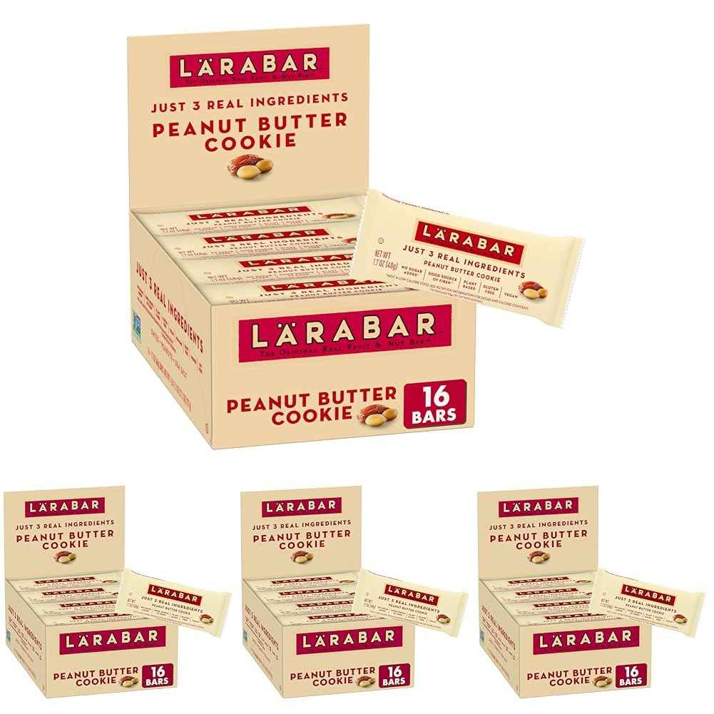 Larabar Peanut Butter Cookie, Fruit and Nut Bars, Gluten Free and Vegan