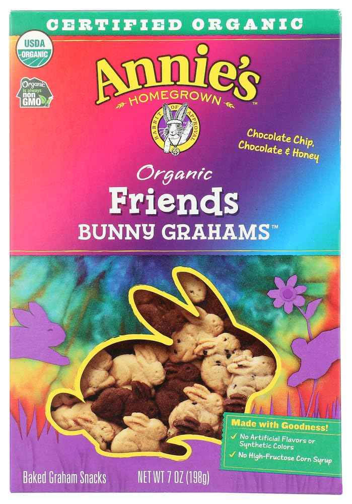 Annie's Organic Bunny Grahams Snacks, Neapolitan, 7.5 oz - Easter Day