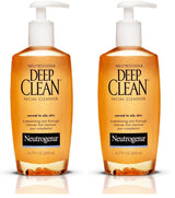 Neutrogena Deep Clean Daily Facial Cleanser with Beta Hydroxy Acid for Normal to Oily Skin, Alcohol-Free, Oil-Free & Non-Comedogenic, 6.7 fl. oz