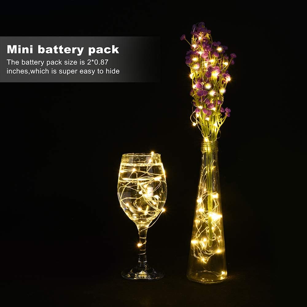 24_Pack_Mini_Fairy_Lights_Battery_Operated_-_Long_Lasting_CR2032_Battery,_6.6ft_20_LED_Warm_White_String_Lights_for_Wedding_Centerpieces,_Crafts,_Mason_Jars_Decor