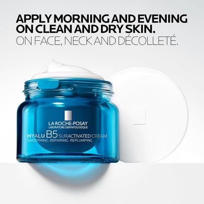 La_Roche-Posay_Hyalu_B5_Suractivated_Anti-Aging_Face_&_Neck_Cream,_Firming_Face_Moisturizer_With_3_Types_of_Hyaluronic_Acid_for_All_Skin_Types,_72hr_Hydration_+_Anti-Wrinkle,_1.7_fl_oz