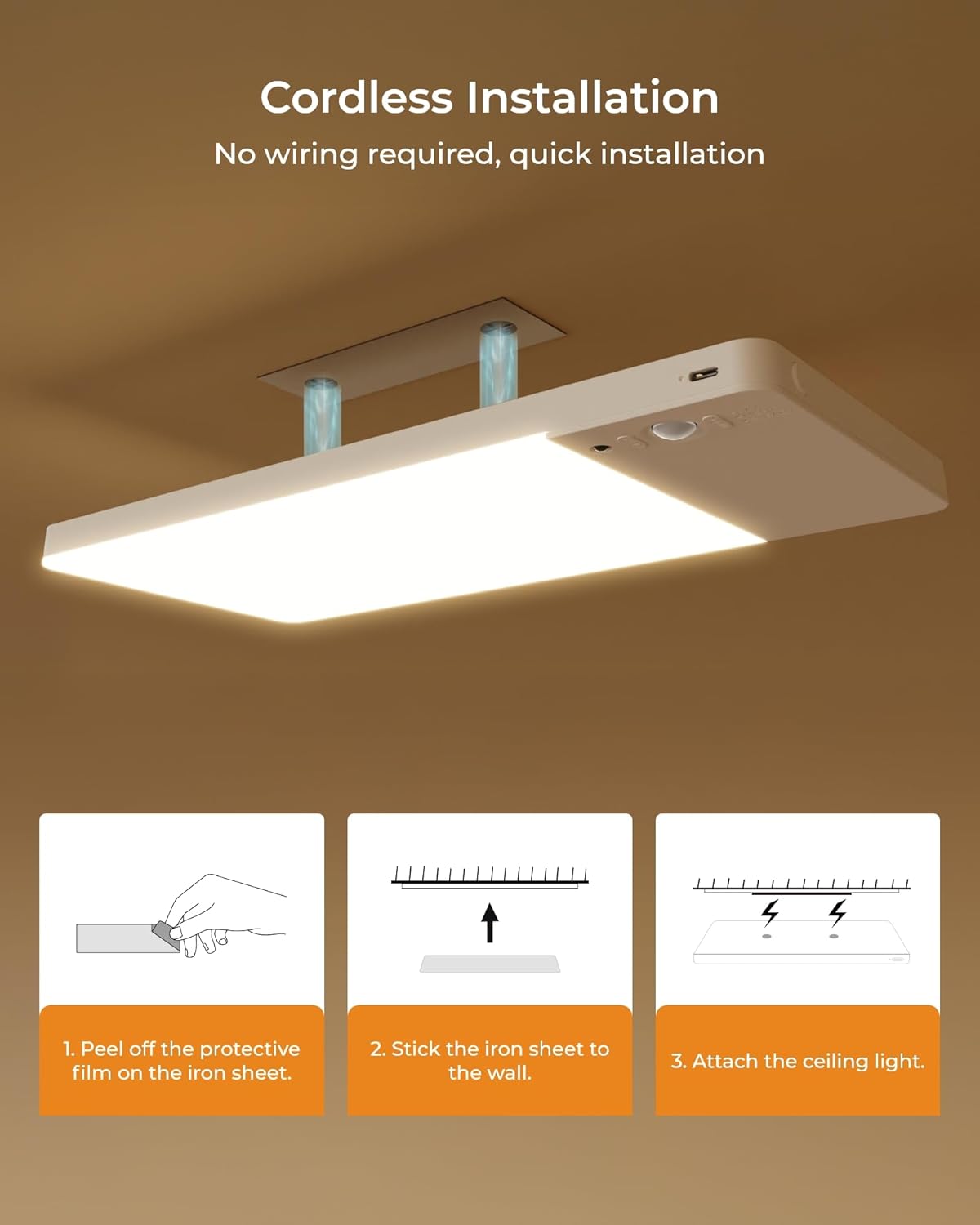 FULEN_Rechargeable_Motion_Sensor_Ceiling_Light_Upgraded,Closet_Light_with_12000mAh_Battery,_LED_Shower_Lights,_Ceiling_Lamp_for_Bathroom,Pantry,Garage,Remote_Control