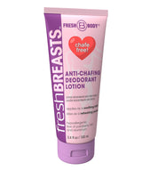 Fresh Body FB Breasts Anti Chafing Deodorant Lotion to Powder - Anti Chafe Cream Whole Body Deodorant for Women, Inner Thighs & Areas that Sweat, No Talc, Aluminum and Fragrance