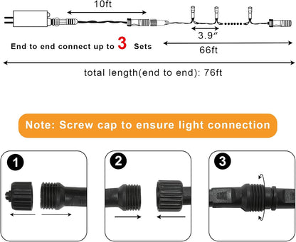 LED_Connectable_Christmas_Tree_Lights,_End-to-End_Plug_8_Modes_Indoor_Lights_with_Timer,_Outdoor_Indoor_Fairy_Lights_Christmas_Tree,_Patio,_Garden,_Party,_Wedding,_Holiday
