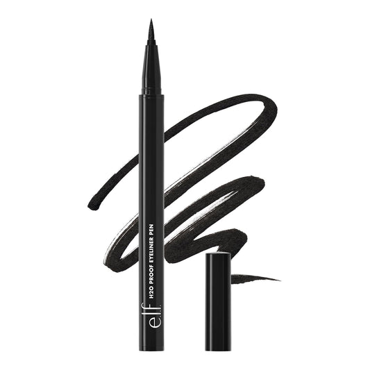 e.l.f._H2O_Proof_Eyeliner_Pen,_Felt_Tip,_Waterproof,_Long-Lasting,_High-Pigmented_Liner_For_Bold_Looks,_Vegan_&_Cruelty-Free,_Jet_Black._0.02_Fl_Oz
