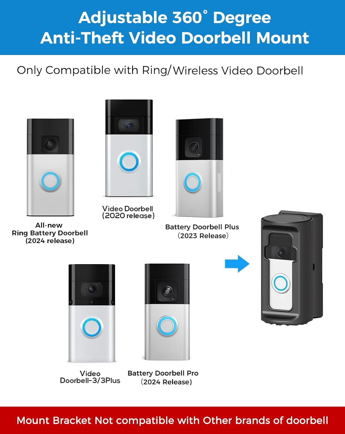 Anti-Theft_Video_Doorbell_Mount，Adjustable_360°_Degree_Doorbell_Angle_No-Drill_Mount_Compatible_with_Ring_Battery_Doorbell_/Plus/Pro_Video_Doorbell_Upgrade_Corner_Kit_for_Houses,Apartments