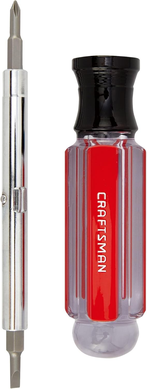 CRAFTSMAN_Screwdriver_Multi-Bit_Set,_6_in_1,_Acetate_Handle_(CMHT66052)