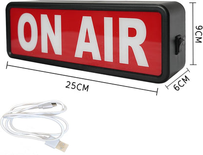 ON_AIR_SIGN_LED_LIGHT_Recording_Sign_Studio_Warning_Signfor_(Studio/Home_Studio/Company/Desk_or_Wall_Decor)._Simple_and_Easy_ON/Off_Switch_Button.Up_Lighted_Broadcast_Warning_Sign_Finished