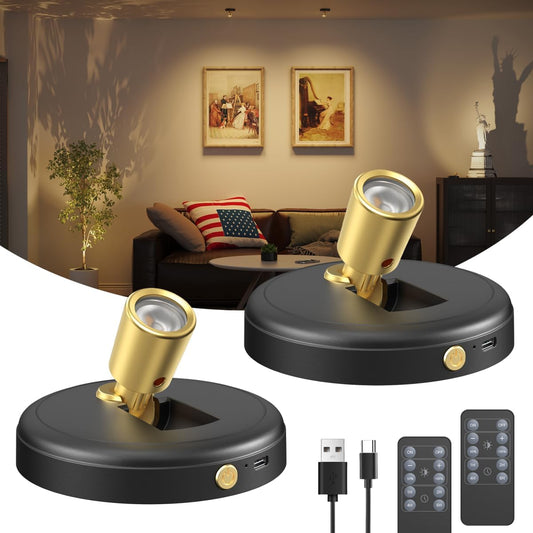 Spot_Lights_Indoor_Led_Spotlight:_Rechargeable_Battery_Wireless_Up_Lights_Indoor_-_Plants_Tree_Artwork_Portrait_Picture_Display_Accent_Lighting_for_Home_Decorators_Homeowners_Art_Collectors(2_Pack)
