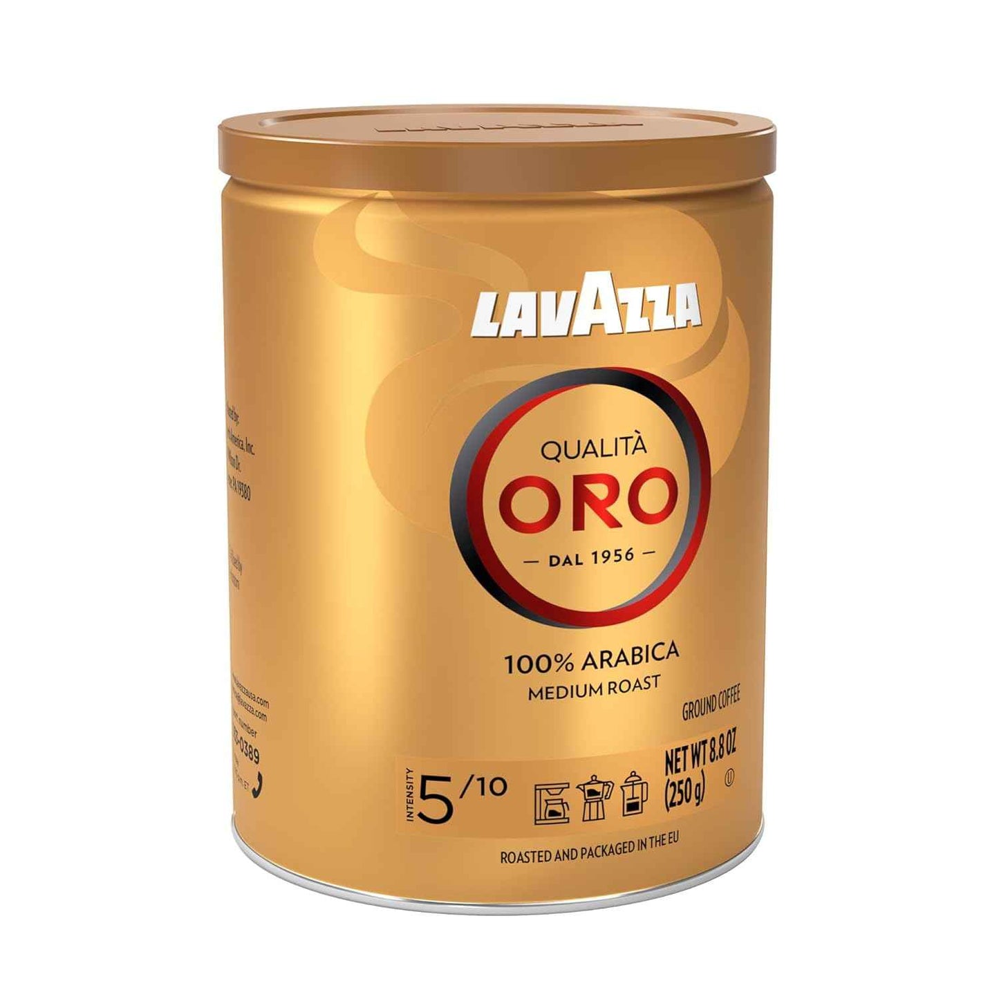 Lavazza Qualità Oro Ground Coffee, Medium Roast, 100% Arabica