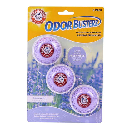 Arm & Hammer OdorBusterz® Odor Eliminator Balls – Baking Soda Odor Control for Closets, Drawers, Hampers & Small Spaces