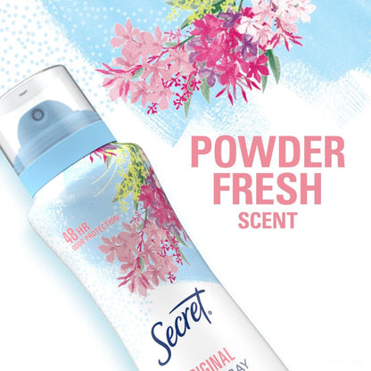 Secret_Dry_Spray_Antiperspirant_Deodorant_for_Women,_48hr_Weightless_Sweat_&_Odor_Protection,_Gentle_on_Skin,_Powder_Fresh_Scent,_4.1_oz_(Pack_of_3)